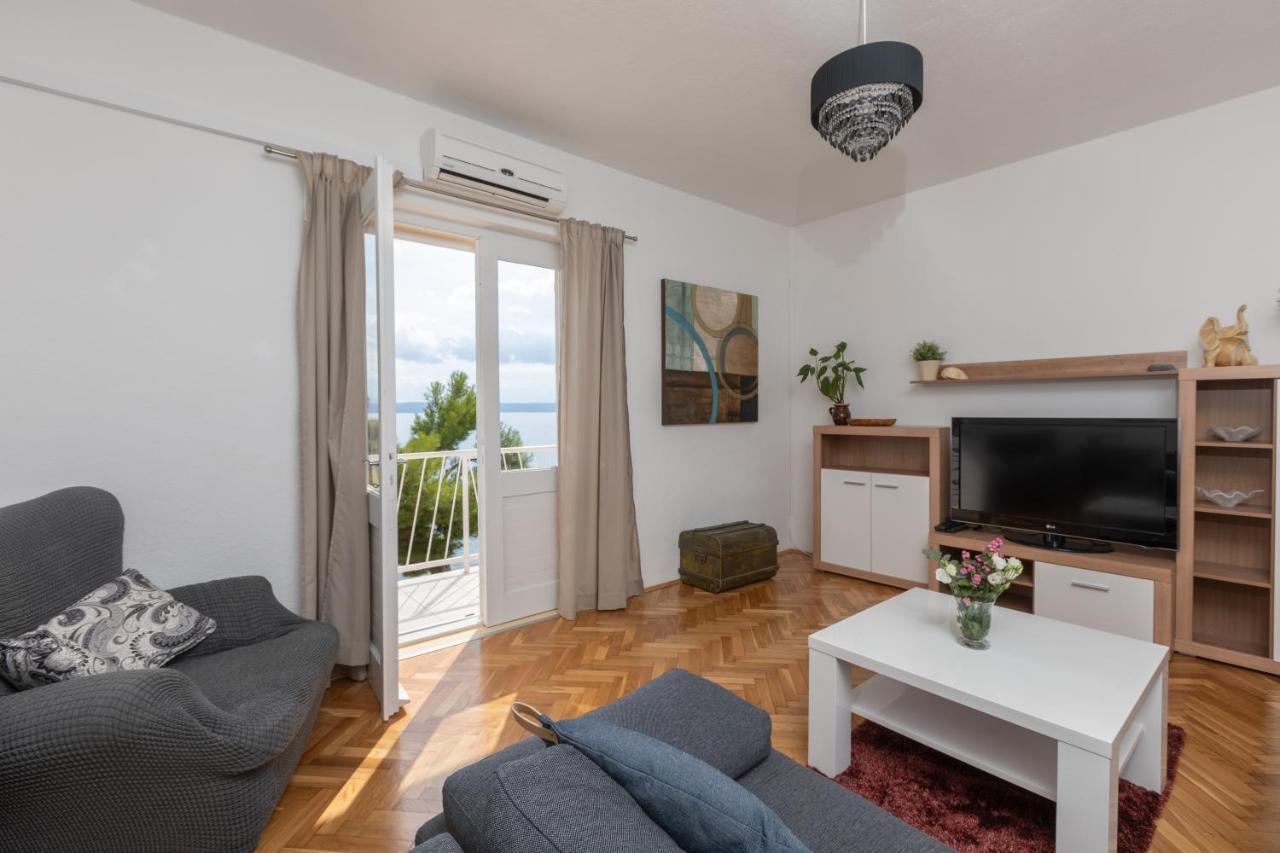 Beach Apartment Estelle Подгора Экстерьер фото