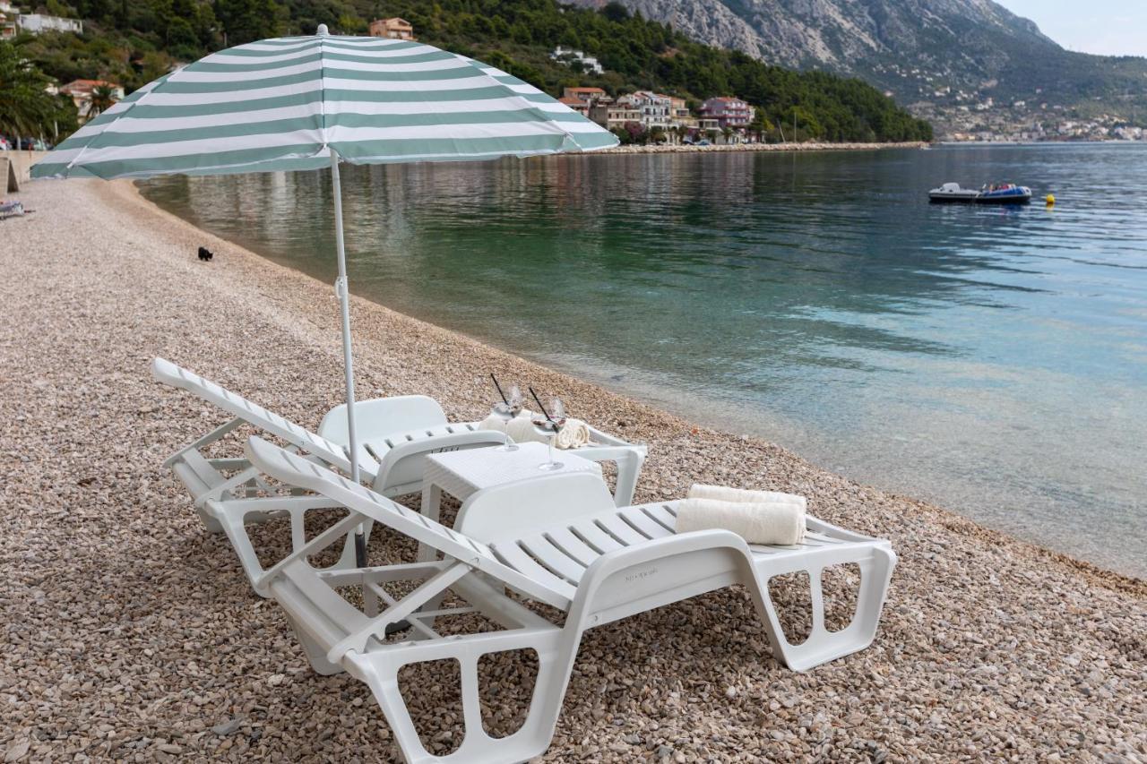 Beach Apartment Estelle Подгора Экстерьер фото