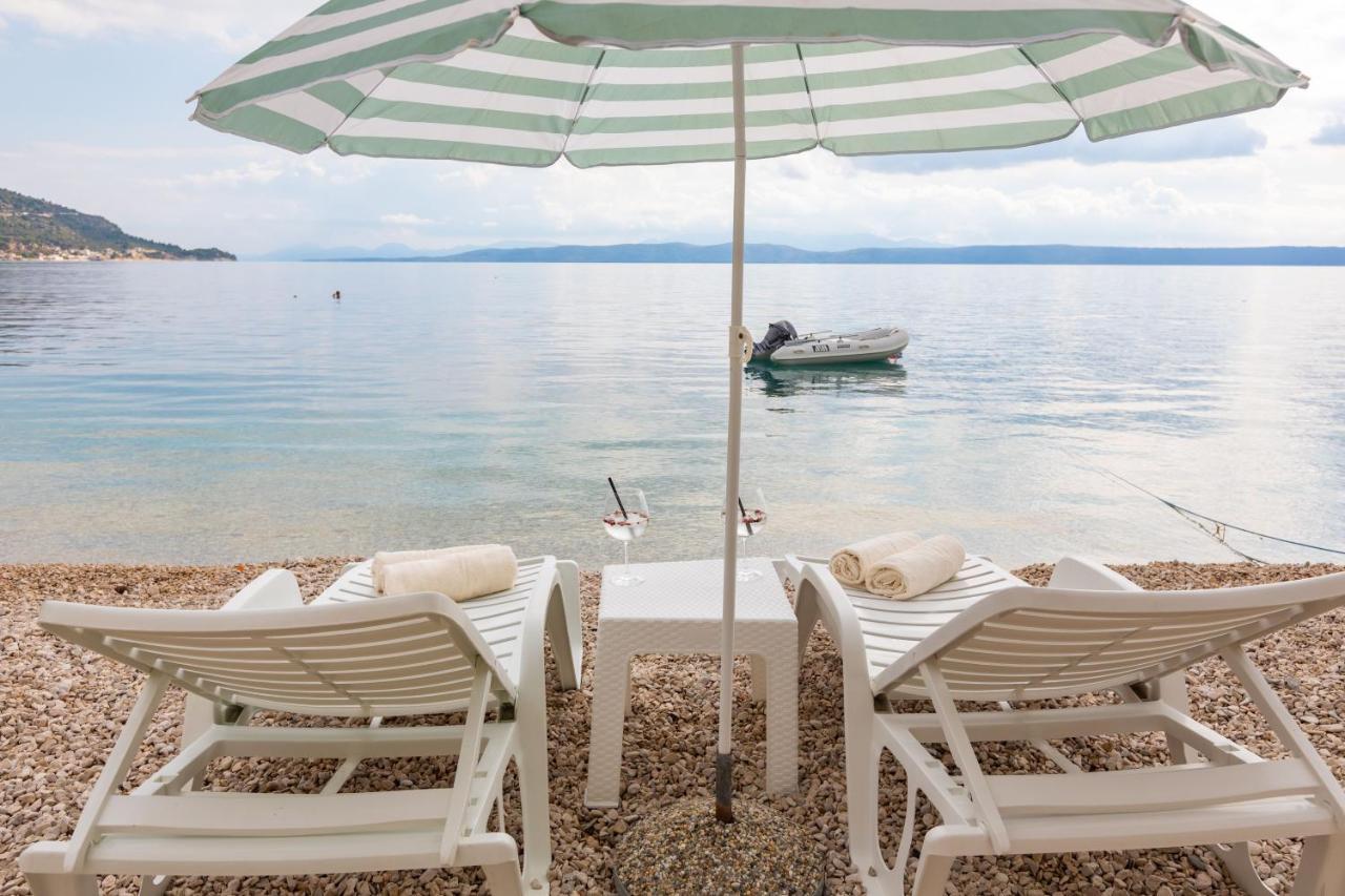 Beach Apartment Estelle Подгора Экстерьер фото